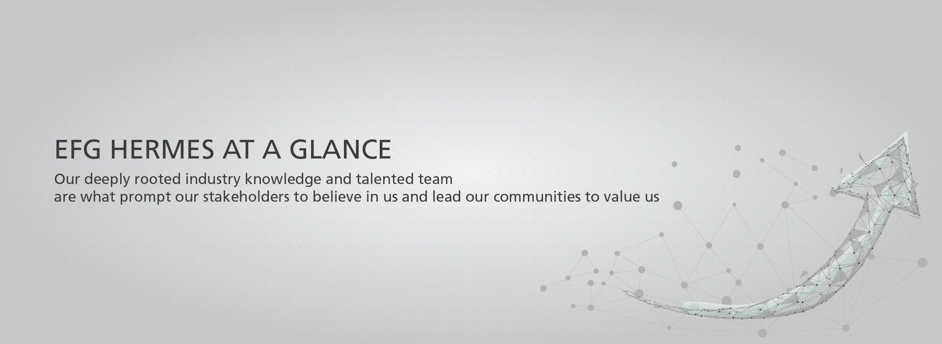 EFG Hermes at a Glance – EFG Hermes 2020 Annual Report